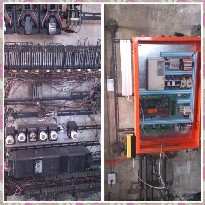actualizacion de controles para elevador